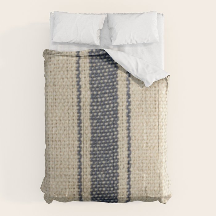 Vintage French Grain Sack Comforter Gallery Image 6