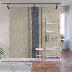 Vintage French Grain Sack Wall Mural Gallery Image 1