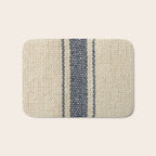 Vintage French Grain Sack Bath Mat Gallery Image 1