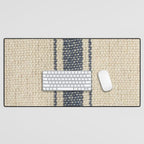 Vintage French Grain Sack Desk Mat Gallery Image 1