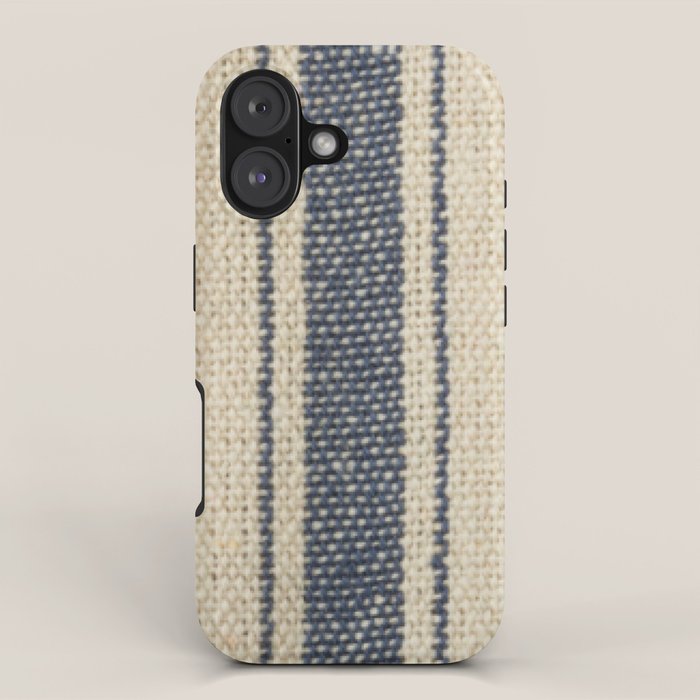 Vintage French Grain Sack iPhone Case Gallery Image 1