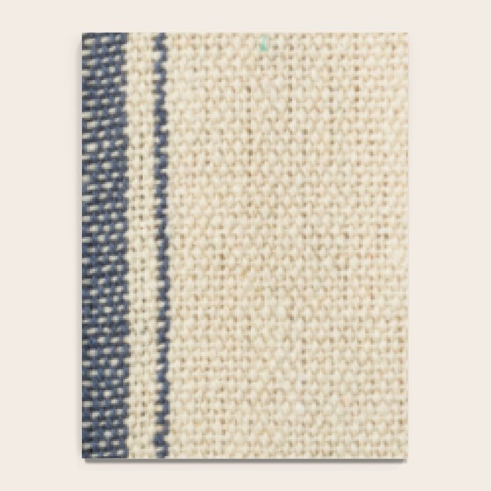 Vintage French Grain Sack Notebook Gallery Image 4