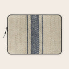 Vintage French Grain Sack Laptop Sleeve Gallery Image 1
