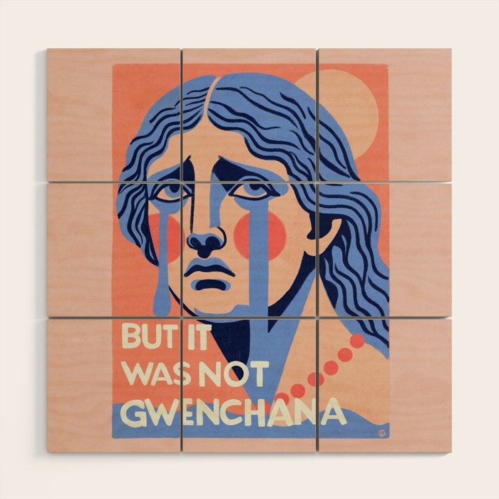 But it was not gwenchana Wood Wall Art Gallery Image 1