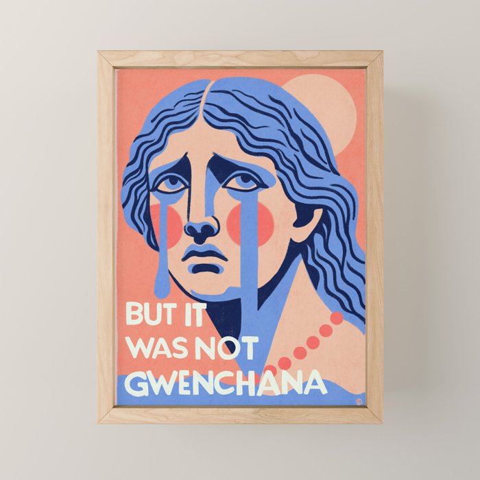 But it was not gwenchana Mini Art Print Gallery Image 1