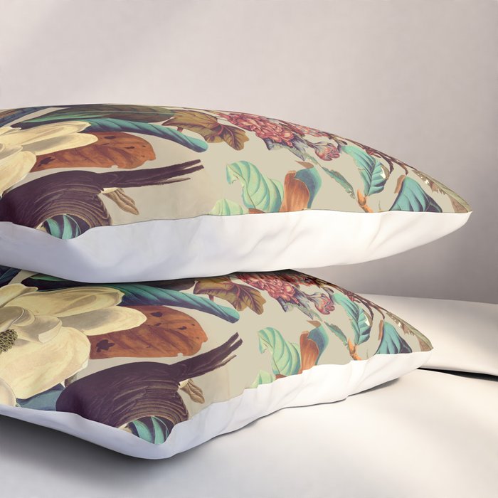 FLORAL AND BIRDS XXI-II Pillow Sham Gallery Image 3