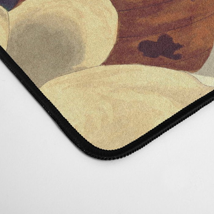 FLORAL AND BIRDS XXI-II Desk Mat Gallery Image 4