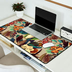 FLORAL AND BIRDS XXI-II Desk Mat Gallery Image 2