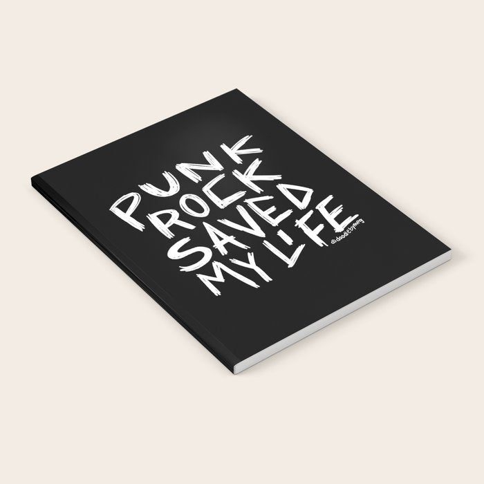 Punk Rock Saved My Life Notebook Gallery Image 1
