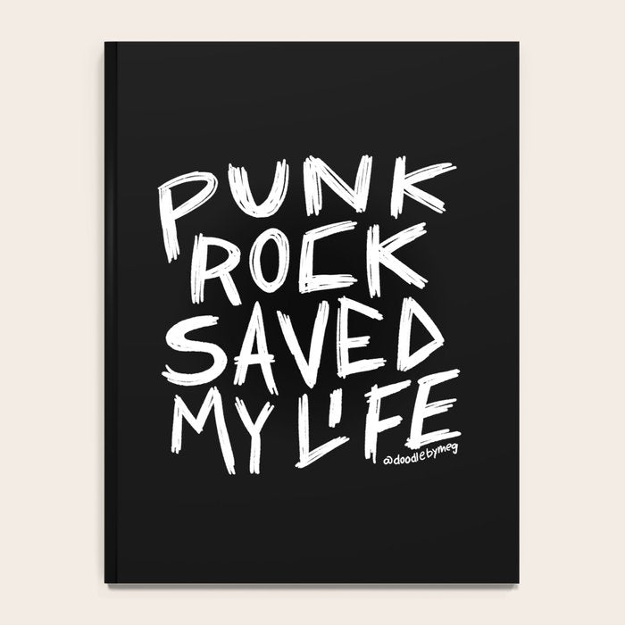 Punk Rock Saved My Life Notebook Gallery Image 4
