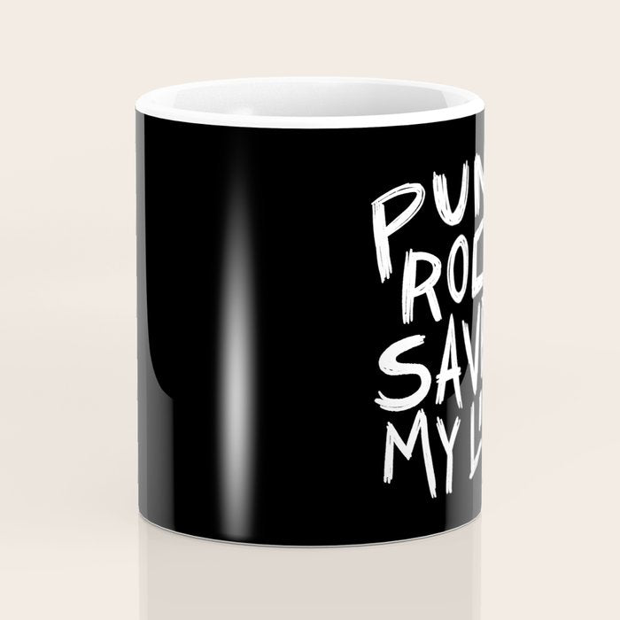 Punk Rock Saved My Life Coffee Mug Gallery Image 4