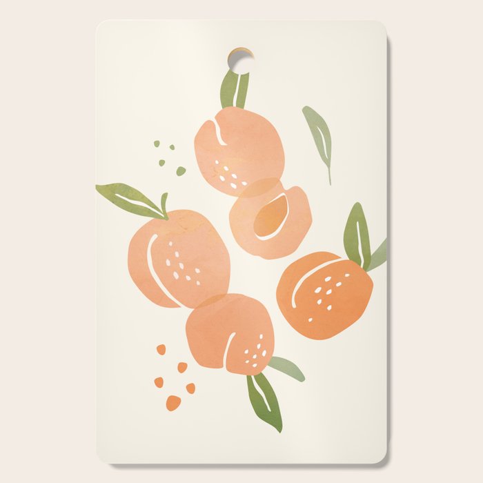 Peaches Cutting Board Gallery Image 1