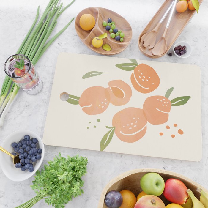 Peaches Cutting Board Gallery Image 2