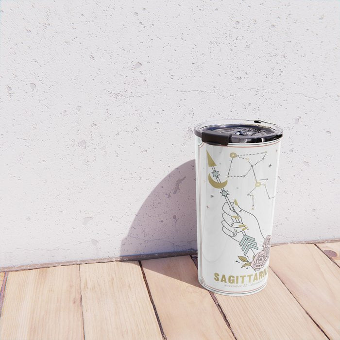 Sagittarius Zodiac Series Travel Mug Gallery Image 4