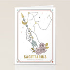 Sagittarius Zodiac Series Stationery Card Gallery Image 2