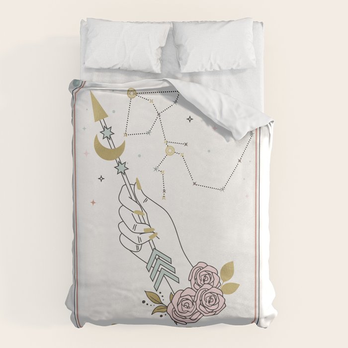 Sagittarius Zodiac Series Duvet Cover Gallery Image 6