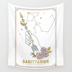 Sagittarius Zodiac Series Wall Tapestry Gallery Image 4