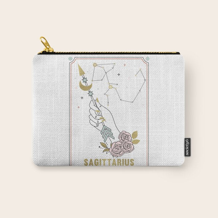 Sagittarius Zodiac Series Carry All Pouch Gallery Image 1