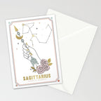 Sagittarius Zodiac Series Stationery Card Gallery Image 2
