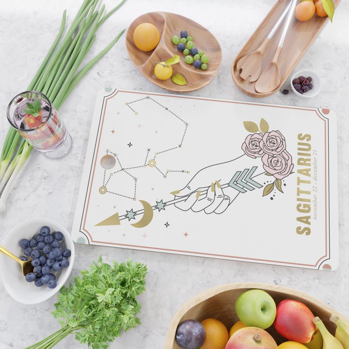 Sagittarius Zodiac Series Cutting Board Gallery Image 2