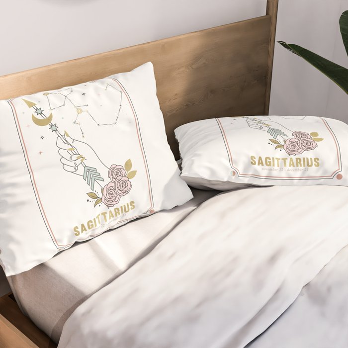 Sagittarius Zodiac Series Pillow Sham Gallery Image 2