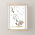 Sagittarius Zodiac Series Mini Art Print Gallery Image 1