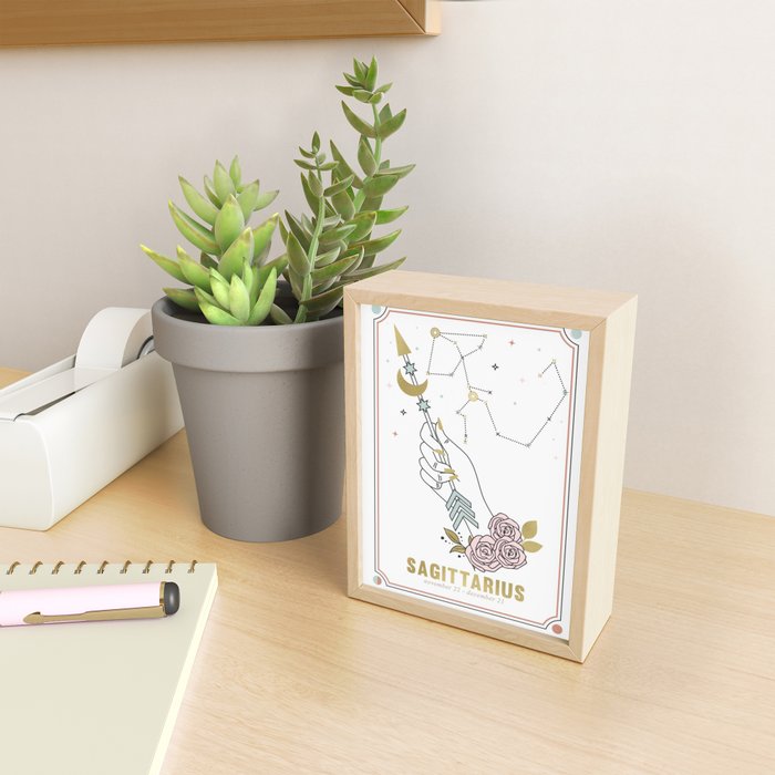 Sagittarius Zodiac Series Mini Art Print Gallery Image 2