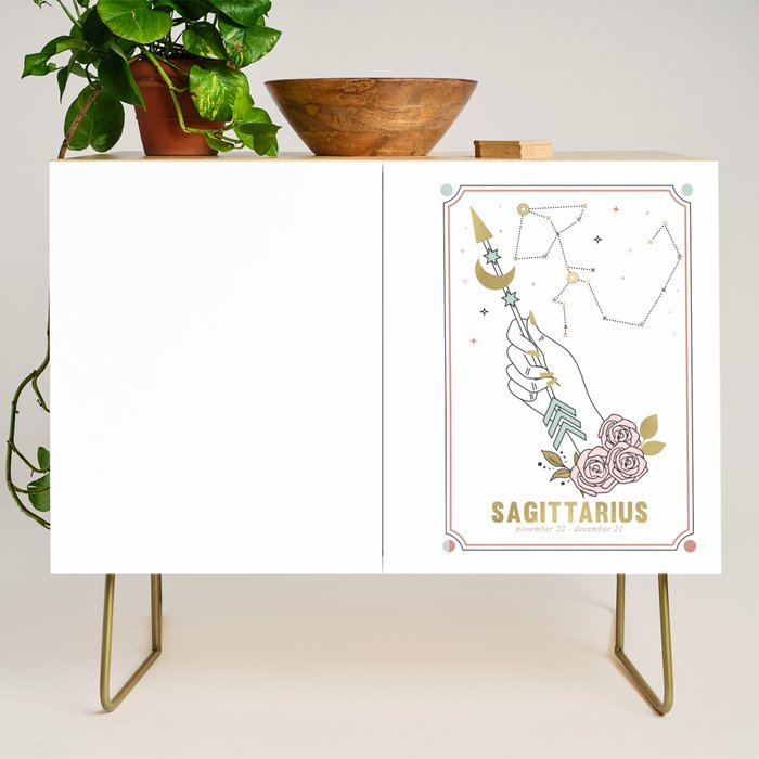 Sagittarius Zodiac Series Credenza Gallery Image 1