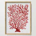 Red Coral Serving Tray Gallery Image 1