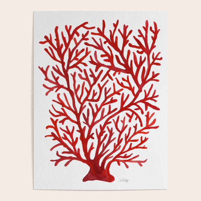 Red Coral Poster Gallery Image 1