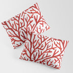Red Coral Pillow Sham Gallery Image 3