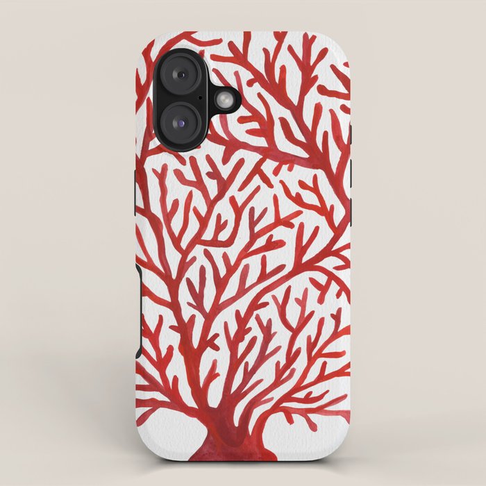 Red Coral iPhone Case Gallery Image 1