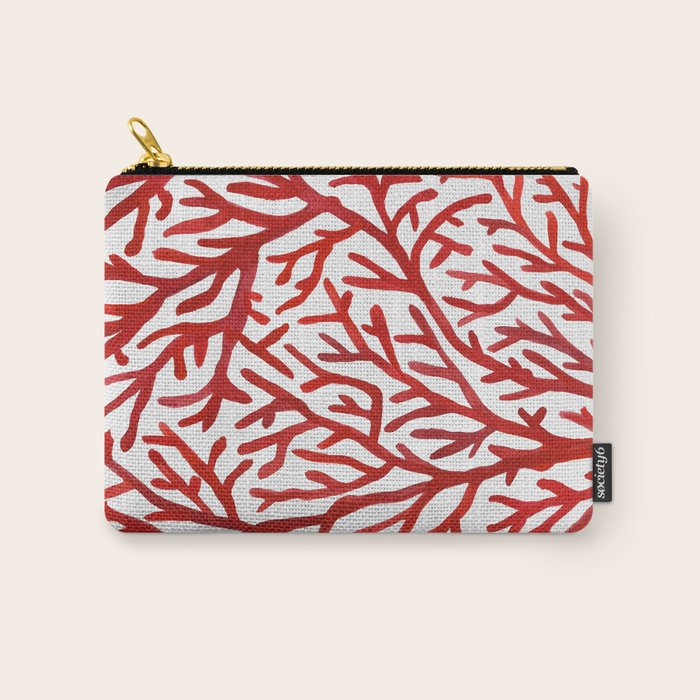 Red Coral Carry All Pouch Gallery Image 1