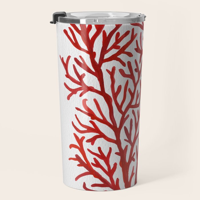 Red Coral Travel Mug Gallery Image 3
