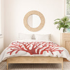 Red Coral Duvet Cover Gallery Image 3