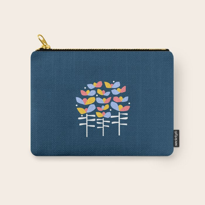 Florals Looking Up Carry All Pouch Gallery Image 1