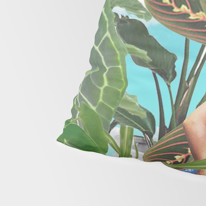 Plants are my real friends Pillow Sham Gallery Image 4