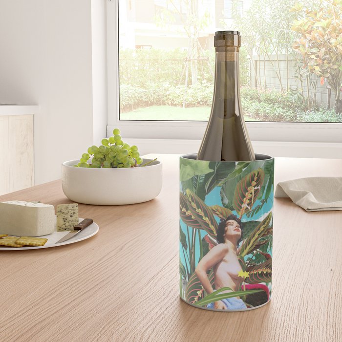 Plants are my real friends Wine Chiller Gallery Image 4