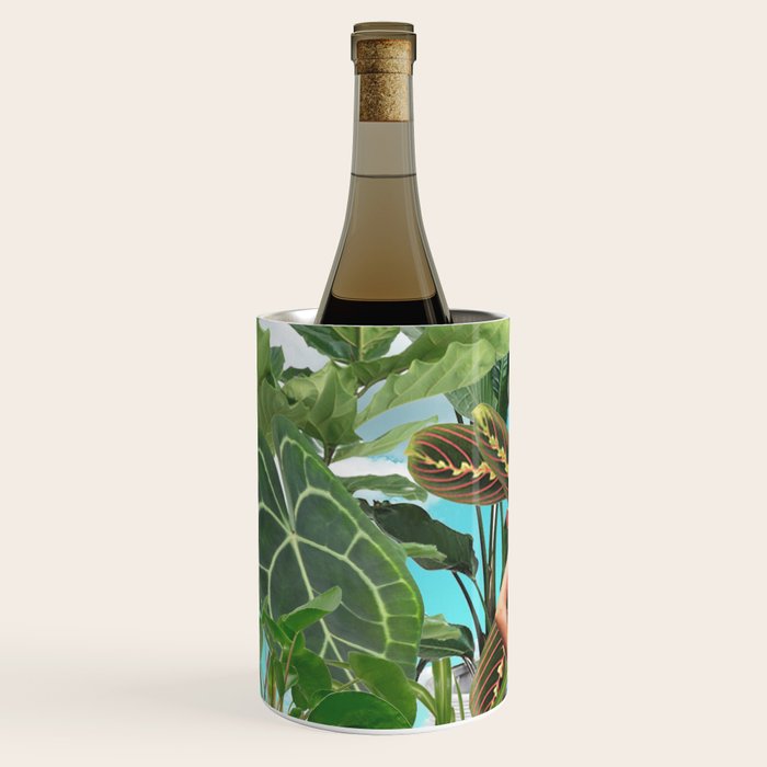 Plants are my real friends Wine Chiller Gallery Image 2