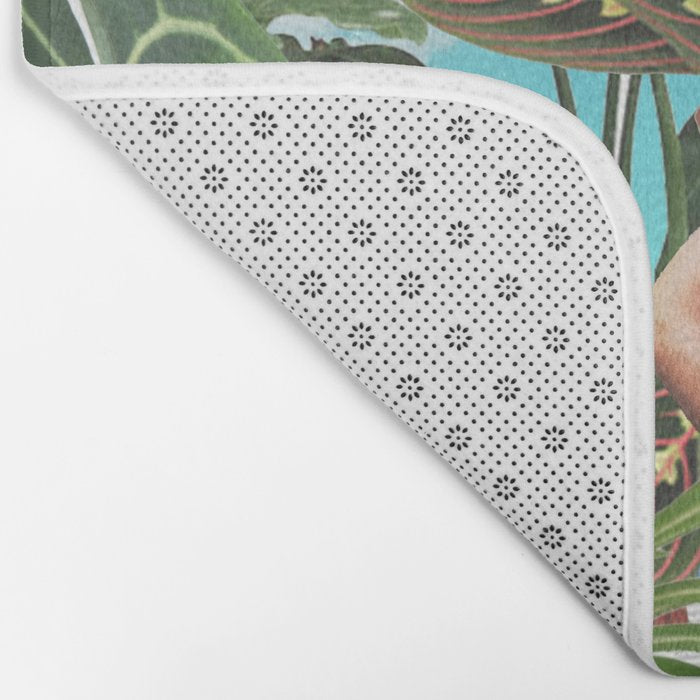 Plants are my real friends Bath Mat Gallery Image 2