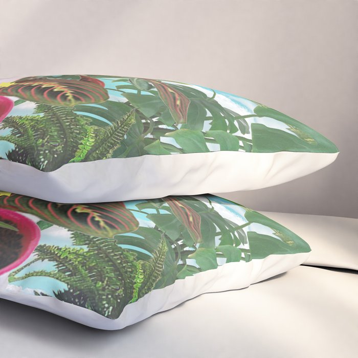 Plants are my real friends Pillow Sham Gallery Image 3