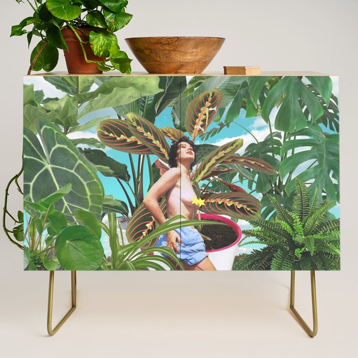 Plants are my real friends Credenza Gallery Image 1