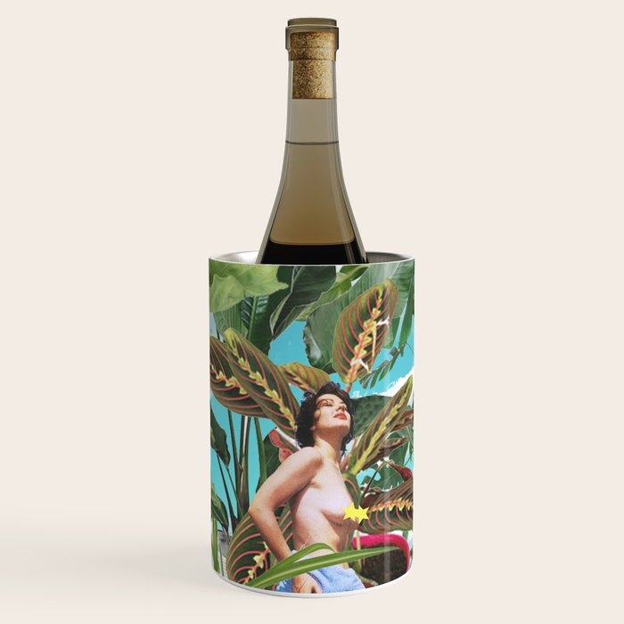 Plants are my real friends Wine Chiller Gallery Image 1