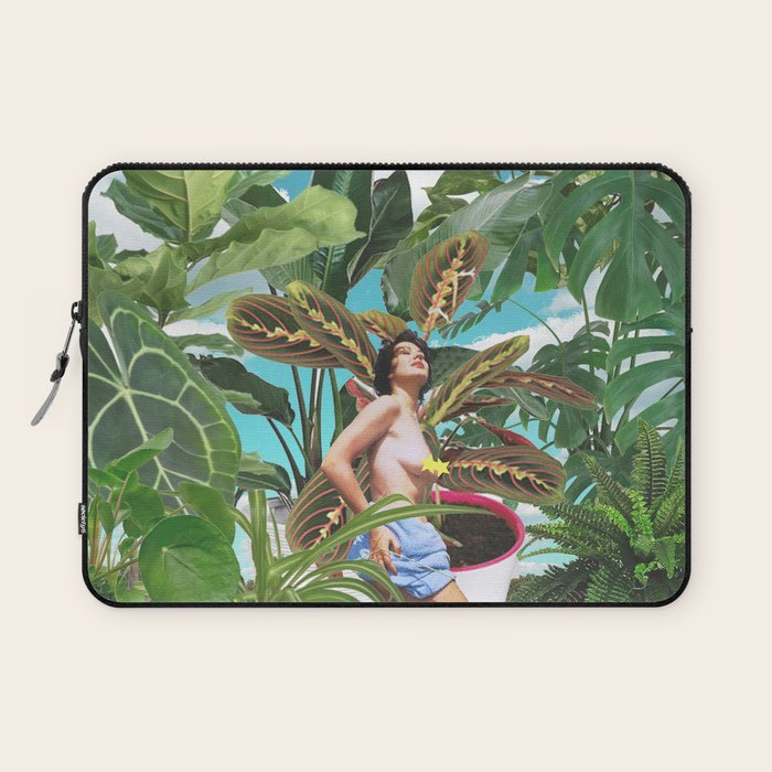 Plants are my real friends Laptop Sleeve Gallery Image 1