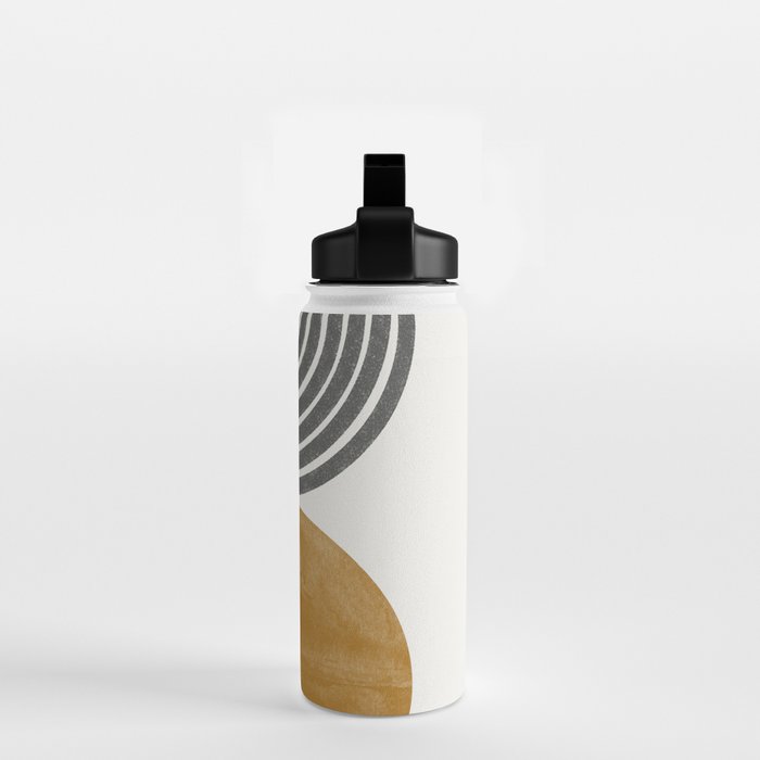 Mid Century Sun Rainbow Water Bottle Gallery Image 2