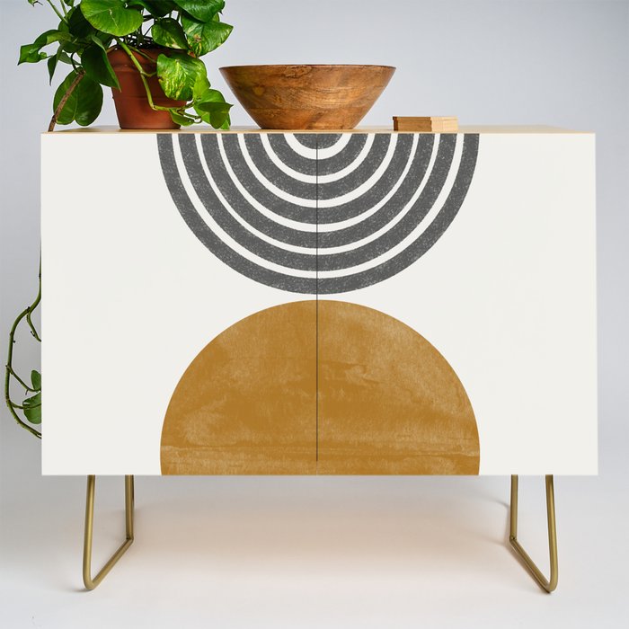 Mid Century Sun Rainbow Credenza Gallery Image 1