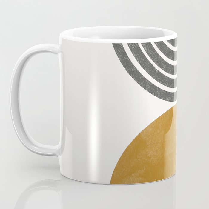Mid Century Sun Rainbow Coffee Mug Gallery Image 3
