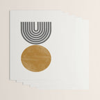 Mid Century Sun Rainbow Wrapping Paper Gallery Image 3