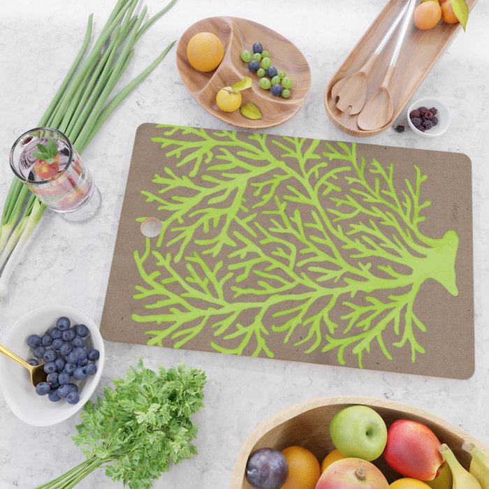 Neon Coral Cutting Board Gallery Image 2