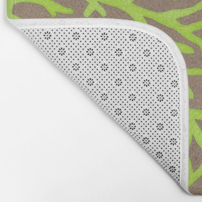 Neon Coral Bath Mat Gallery Image 2